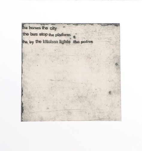 The City Etching